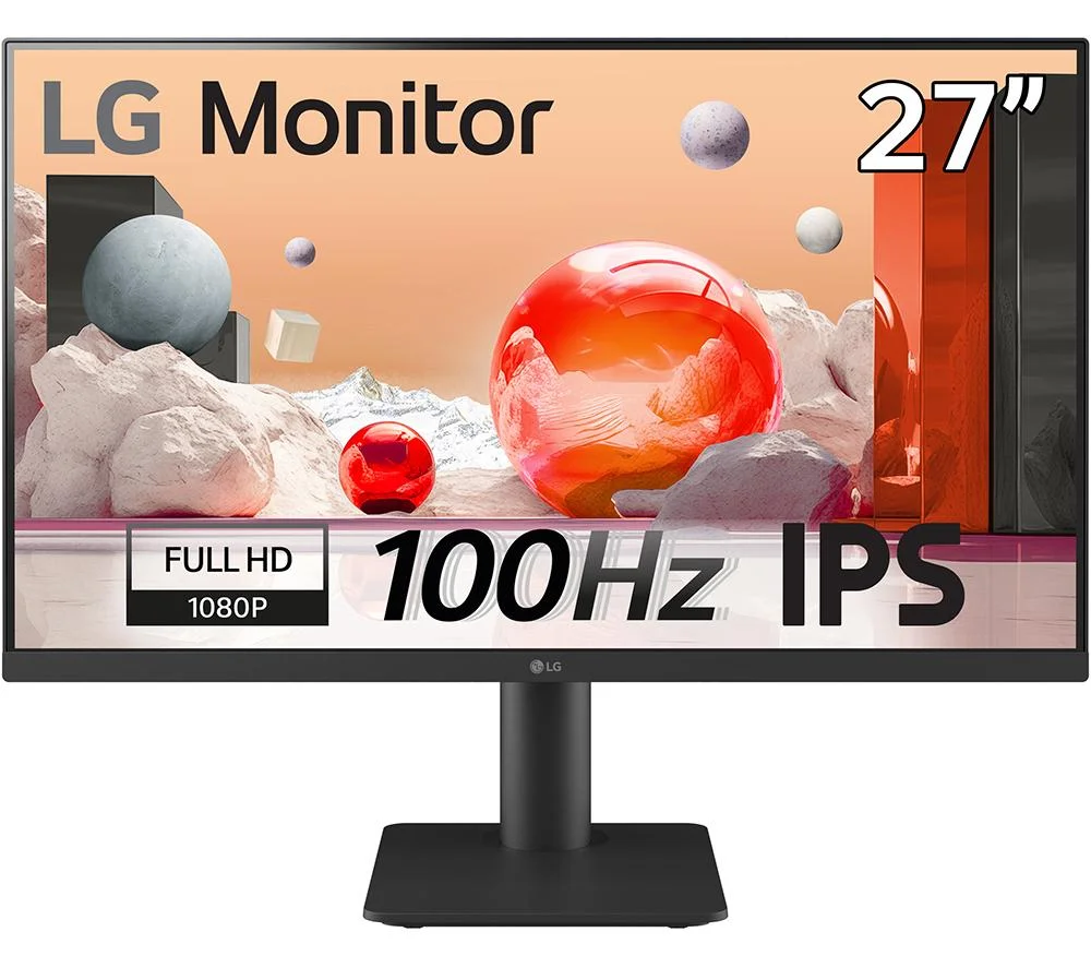 LG 27MS550-B.AEK Full HD 27" IPS LCD Monitor - Black, image 1 of 1