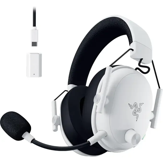 Razer BlackShark V3 Gaming Headset - White - RZ04-05410400-R3M1, image 1 of 1