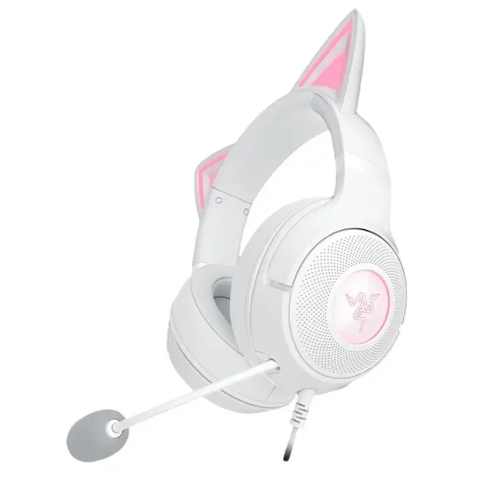 Razer Kraken Kitty V2 Gaming Headset - White - RZ04-04730600-R3M1, image 1 of 1