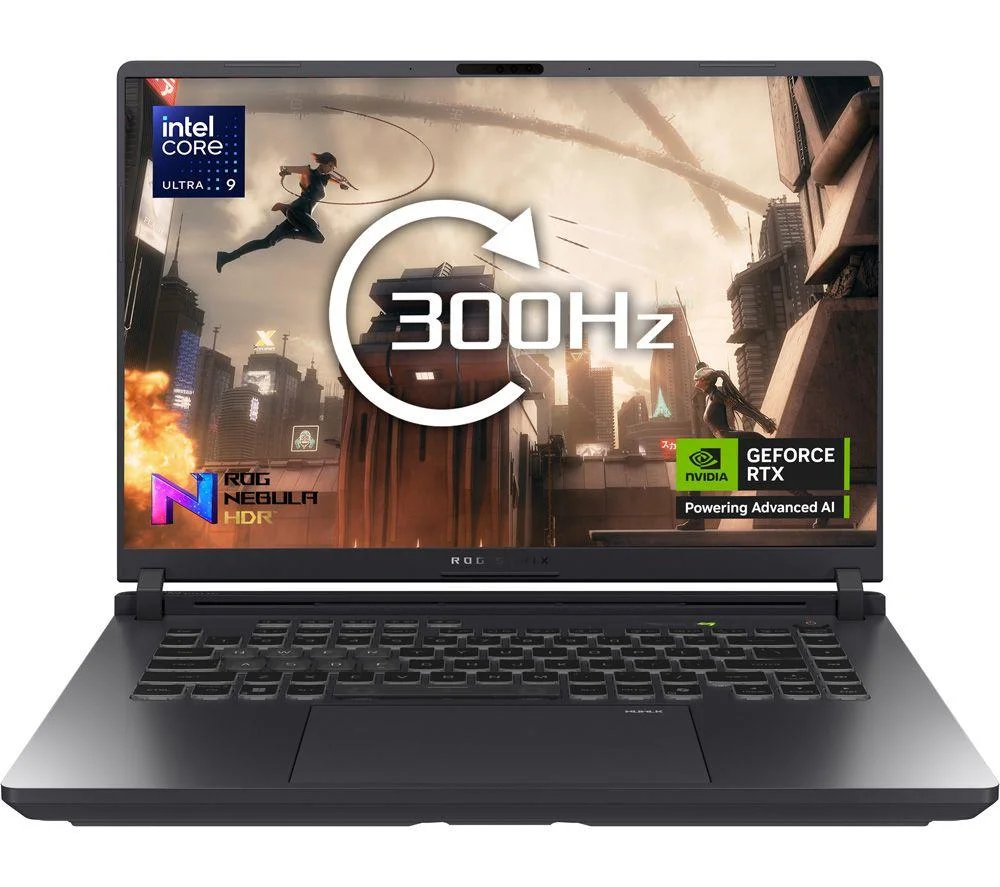 ASUS ROG Strix G16 16" Gaming Laptop - Intel Core Ultra 9, RTX 5070, 1 TB SSD, Green, image 1 of 1