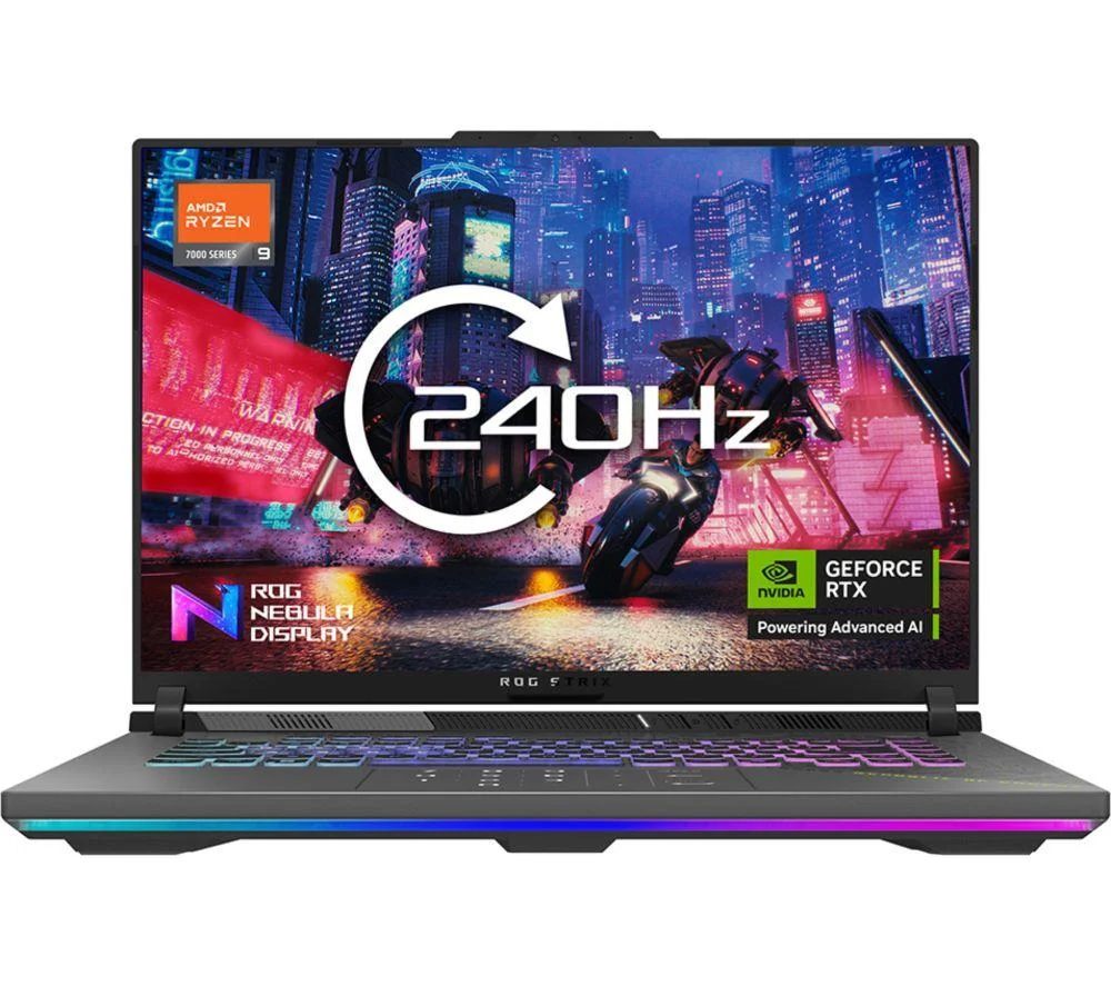 ASUS ROG Strix G18 18" Gaming Laptop - AMD Ryzen 9, RTX 5070, 1 TB SSD, Green, image 1 of 1