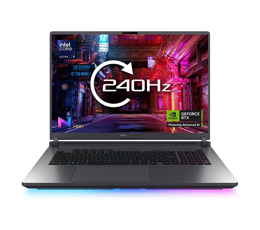 ASUS ROG Strix G18 18" Gaming Laptop - Intel Core Ultra 9, RTX 5080, 1 TB SSD, Green, image 1 of 1