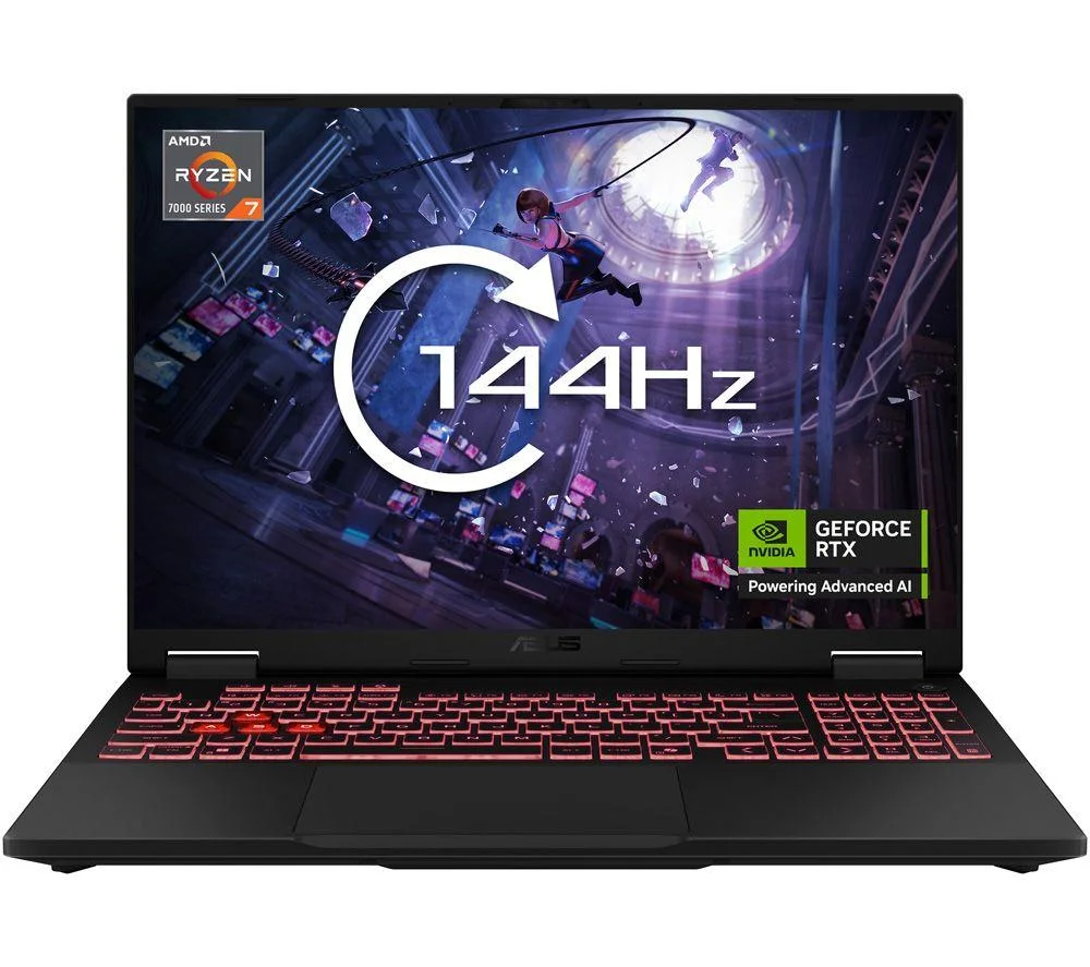 ASUS TUF Gaming A16 AMD Ryzen 7 260 16GB RAM 1TB SSD RTX 5050 16" Windows 11 Home Copilot+ Gaming Laptop, image 1 of 1