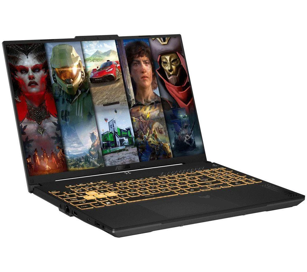 ASUS TUF Gaming F16 16" Gaming Laptop - Intel Core 5, RTX 3050, 512 GB SSD, Silver/Grey, image 1 of 1