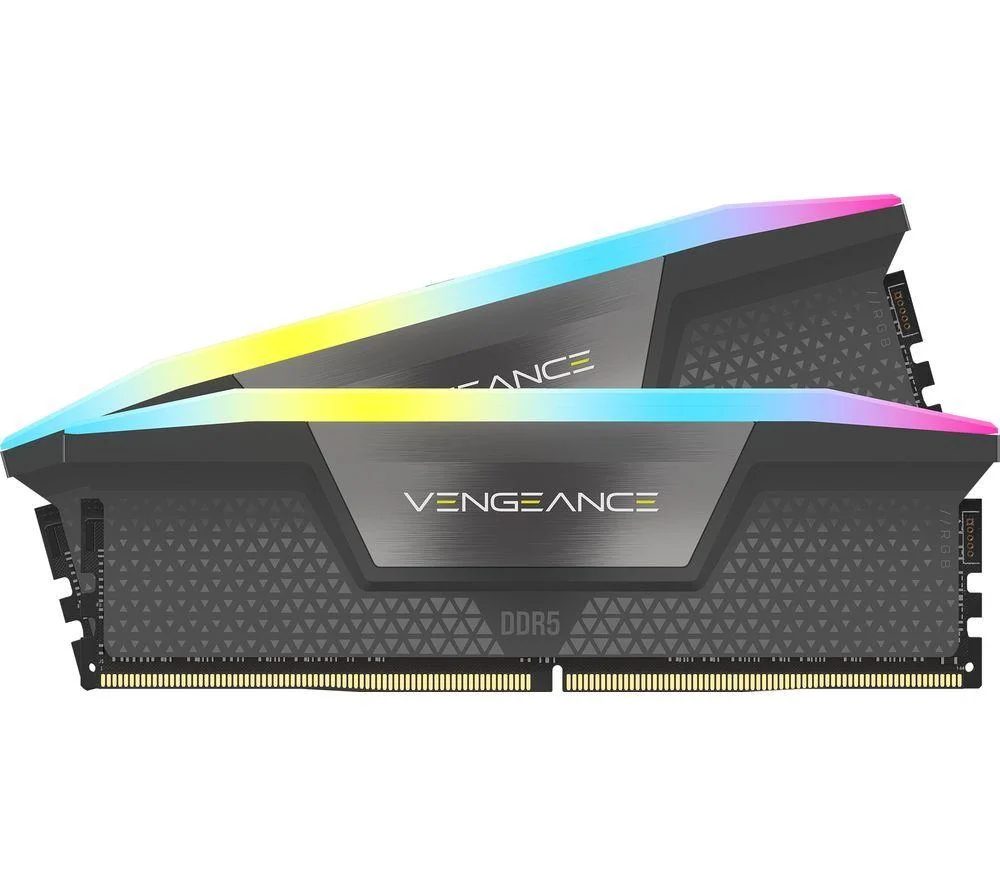 CORSAIR Vengeance 64 GB RGB DDR5 6000 MHz PC RAM - 32 GB x 2, image 1 of 1