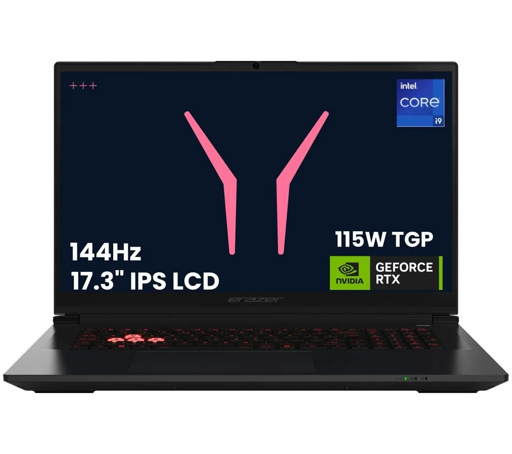MEDION Erazer Defender 17 P10 Intel Core i9-14900HX 16GB 1TB SSD RTX 5070 17.3" Windows 11 Home Gaming Laptop - Black, image 1 of 1