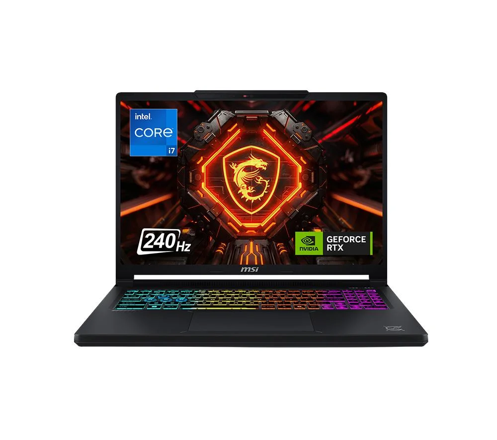 MSI Crosshair 16 HX E14WFK 16" Gaming Laptop - Intel Core i7, RTX 5060, 512 GB SSD, Black, image 1 of 1