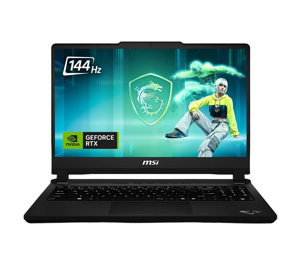 MSI Cyborg 15 15.6" Gaming Laptop - Intel Core 7, RTX 5060, 512 GB SSD, Black, image 1 of 1