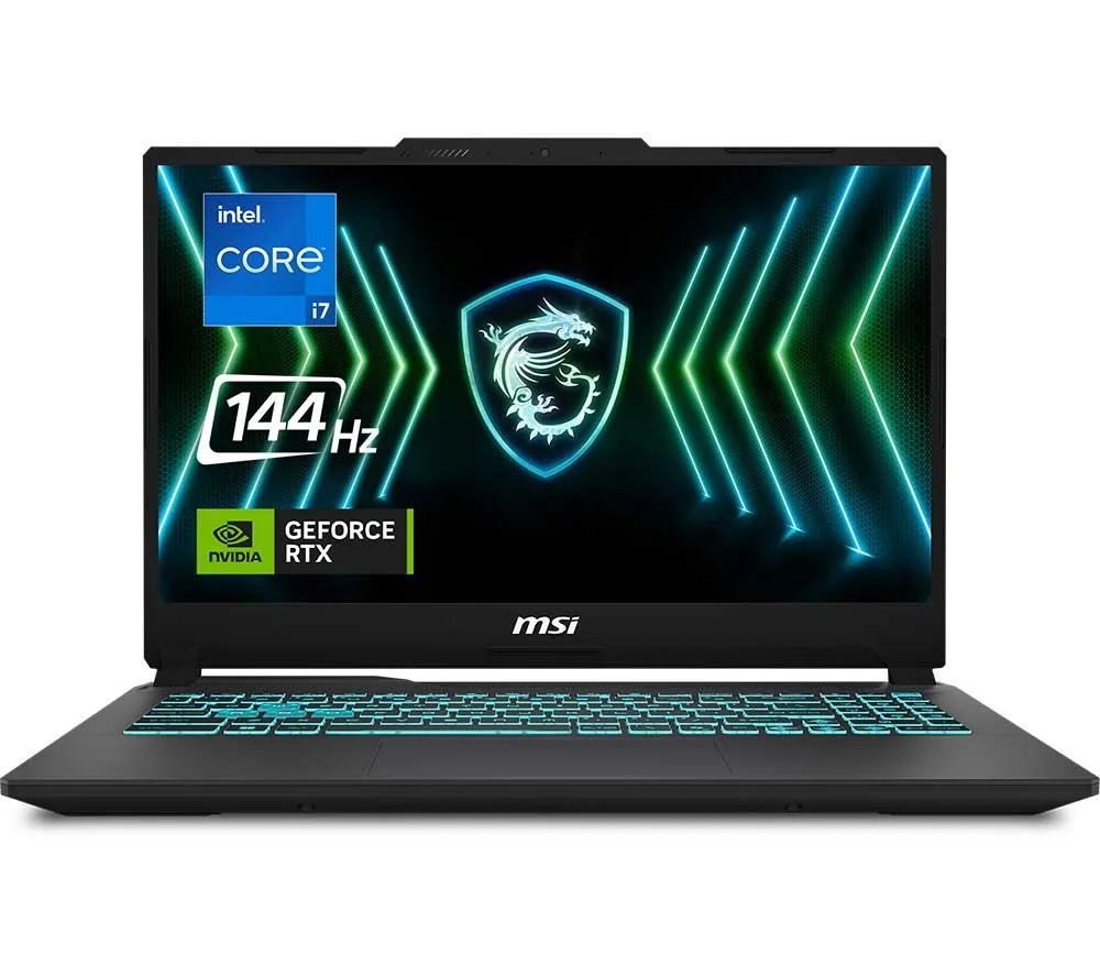 MSI Cyborg 15 15.6" Gaming Laptop - Intel Core i5, RTX 4050, 512 GB SSD, Black, image 1 of 1