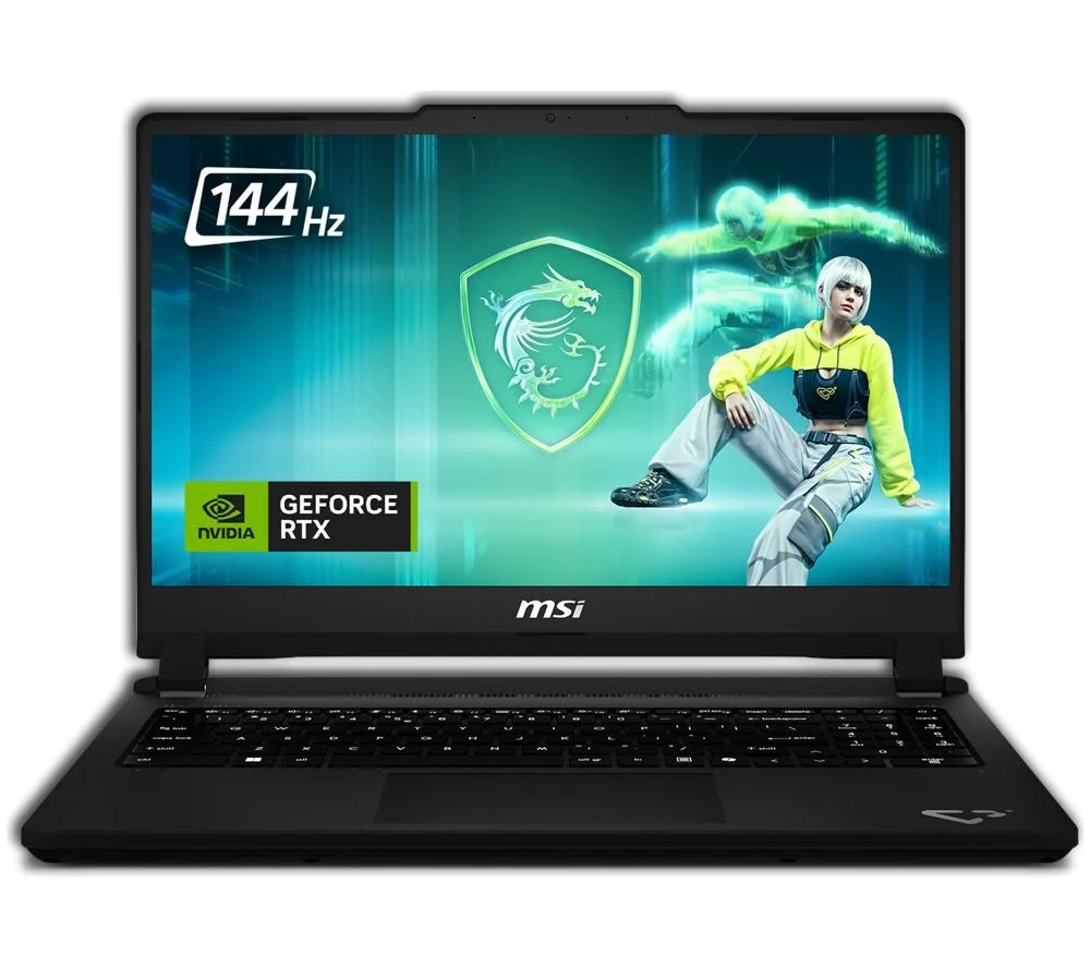 MSI Cyborg 15 15.6" Gaming Laptop - Intel Core i5, RTX 5050, 512 GB SSD, Silver/Grey, image 1 of 1