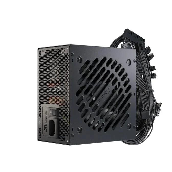 Seasonic CORE GC-650 650W ATX 3.1 80 Plus Gold Power Supply - Black, image 1 of 1