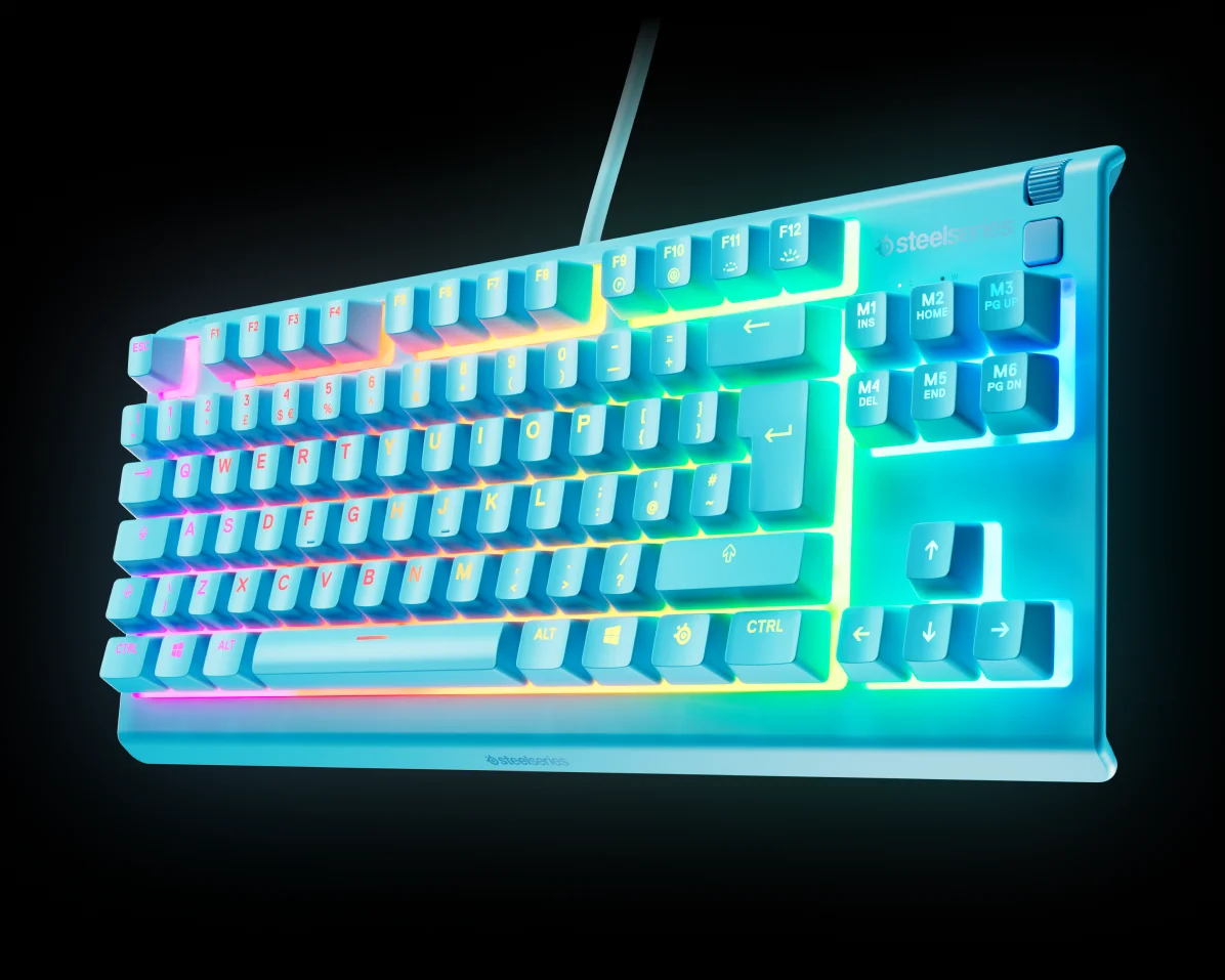 SteelSeries Apex 3 TKL Aqua - UK, image 1 of 1