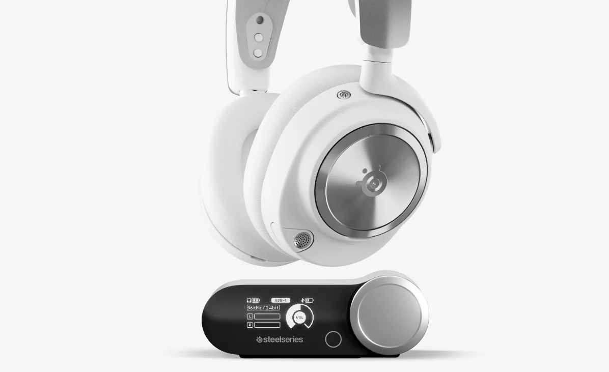 SteelSeries Arctis Nova Pro Wireless - White, image 1 of 1