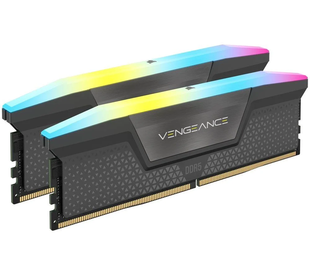 Corsair VENGEANCE RGB 16 GB DDR5 6000 MHz PC RAM, image 1 of 1