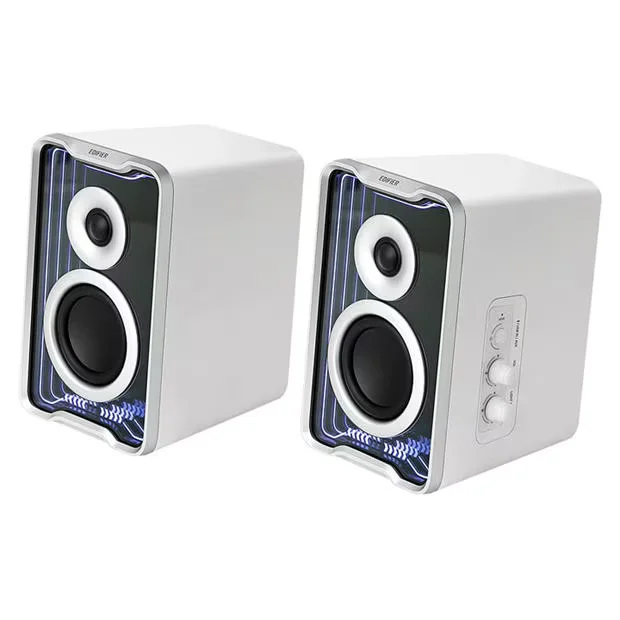 Edifier QR30 2.0 Active Desktop Bluetooth Speaker - White, image 1 of 1