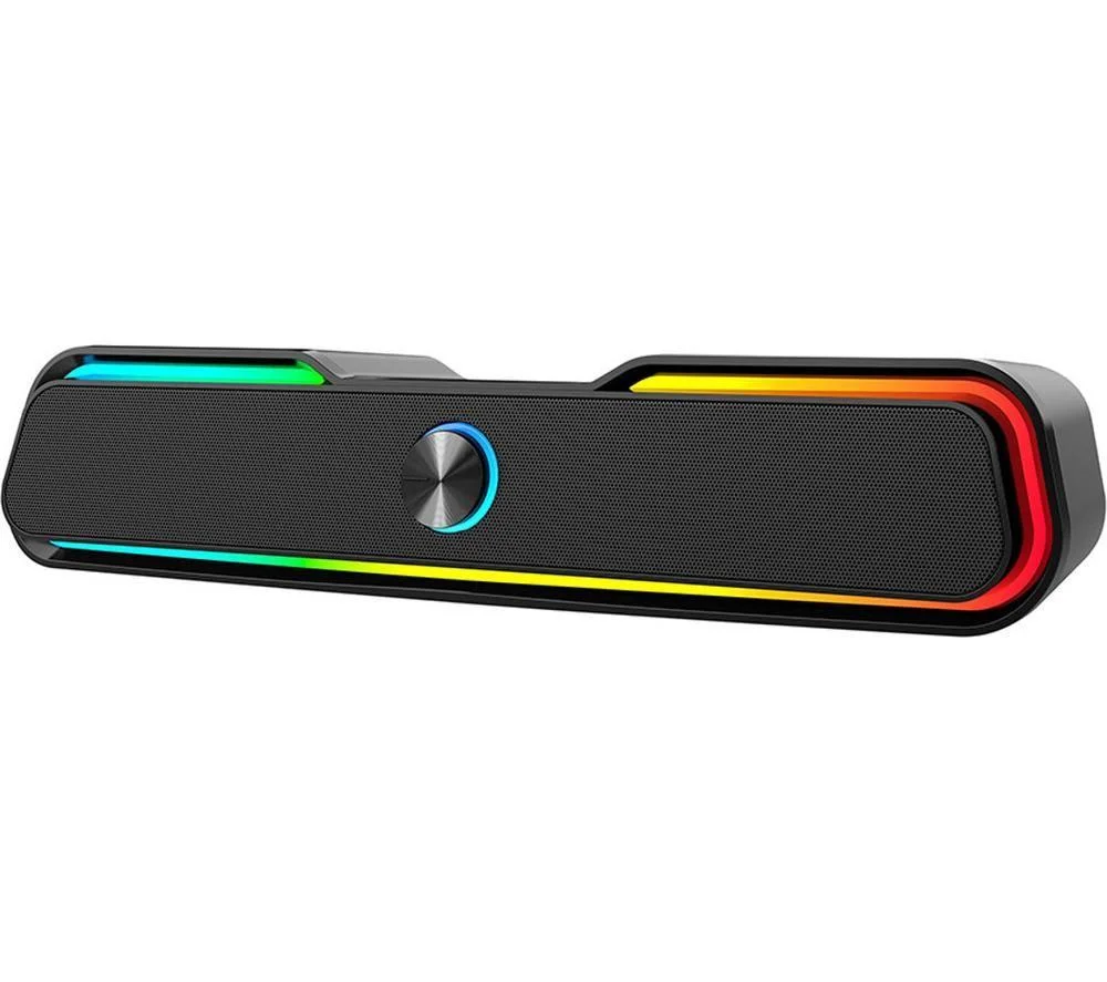 MENKIND RED5 Gaming 2.1 Bluetooth PC Soundbar - Black, image 1 of 1