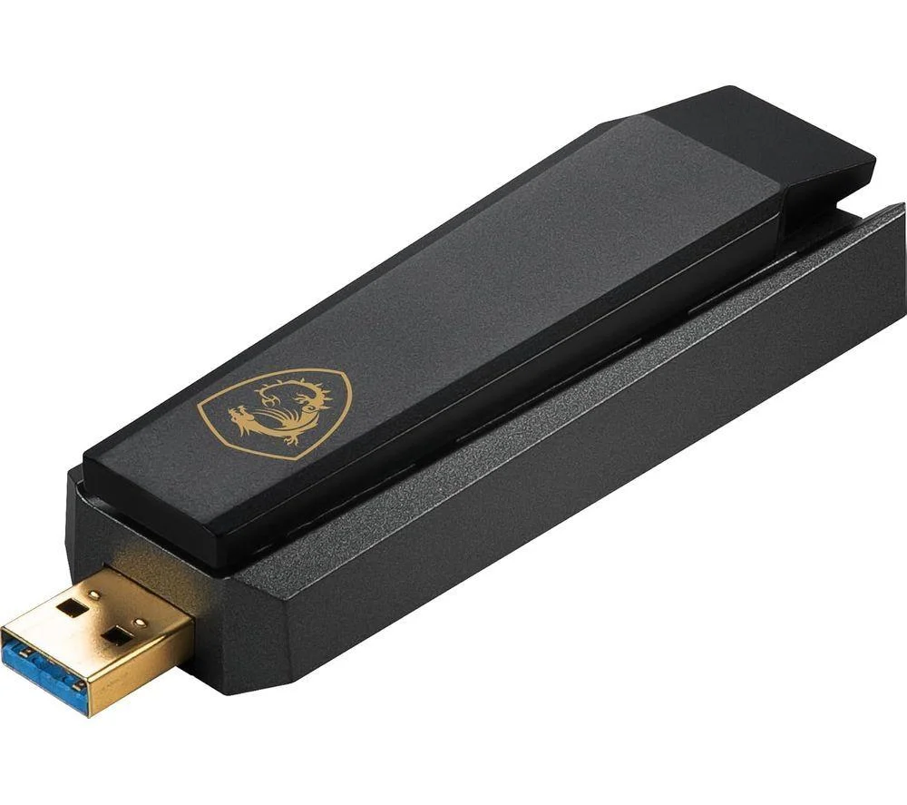 MSI AXE5400 USB Wireless Adapter - Tri-band, image 1 of 1