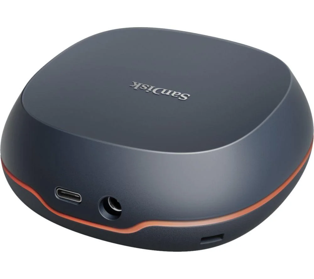 SANDISK Desk Drive Portable External SSD - 4 TB, Black, Black, image 1 of 1