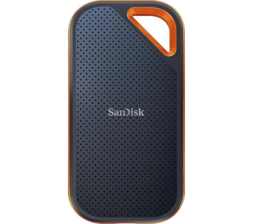 SANDISK Extreme PRO Portable External SSD - 1 TB, Black, Black, image 1 of 1