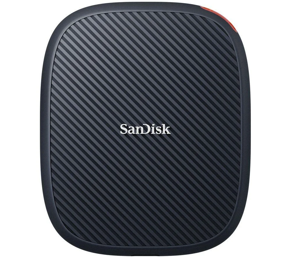 SANDISK SDSSDE62M-2T00-G25 Portable External SSD - 2 TB, Black, Black, image 1 of 1