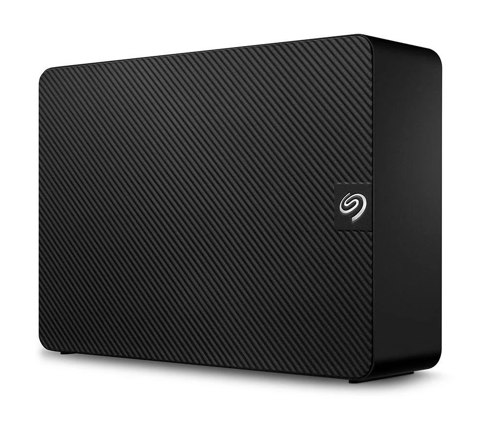 SEAGATE Expansion Desktop External Hard Drive - 20 TB, Black, Black, image 1 of 1