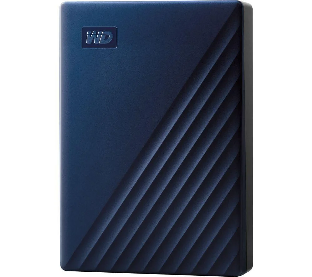 WD My Passport Portable Hard Drive - 6 TB, Blue, Blue, image 1 of 1