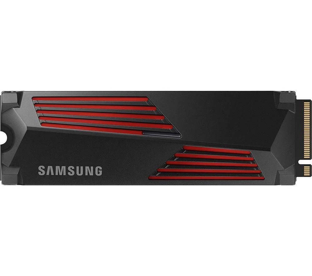 SAMSUNG 990 PRO M.2 Internal SSD with Heatsink - 1 TB, Black, image 1 of 1