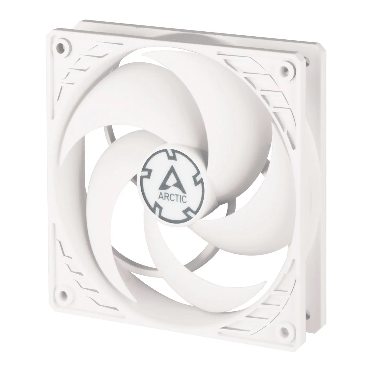 Arctic P12 12cm Pressure Optimised PWM PST Case Fan, Fluid Dynamic, 200-1800 RPM, White - ACFAN00170A, image 1 of 1