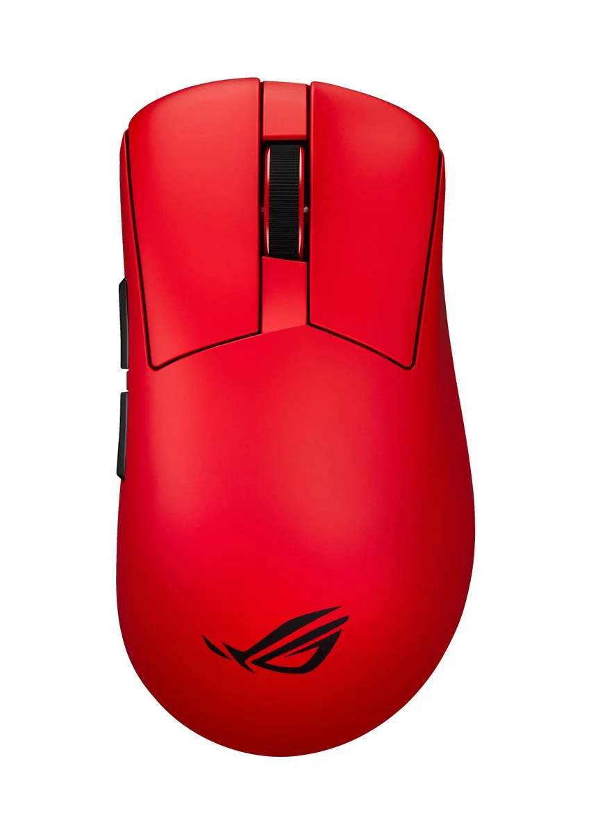 ASUS ROG Gladius IV Ace Wireless Gaming Mouse - Lava Red - 90MP04R0-BMUA20, image 1 of 1