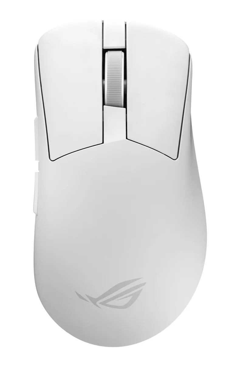 ASUS ROG Gladius IV Ace Wireless Gaming Mouse - Moonlight White - 90MP04R0-BMUA10, image 1 of 1