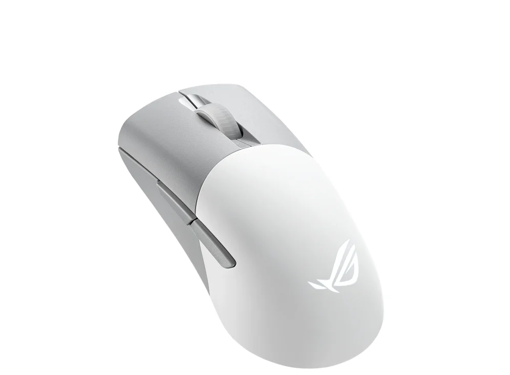 Asus ROG Keris Wireless Aimpoint White 36000 DPI Gaming Mouse - 90MP02V0-BMUA10, image 1 of 1