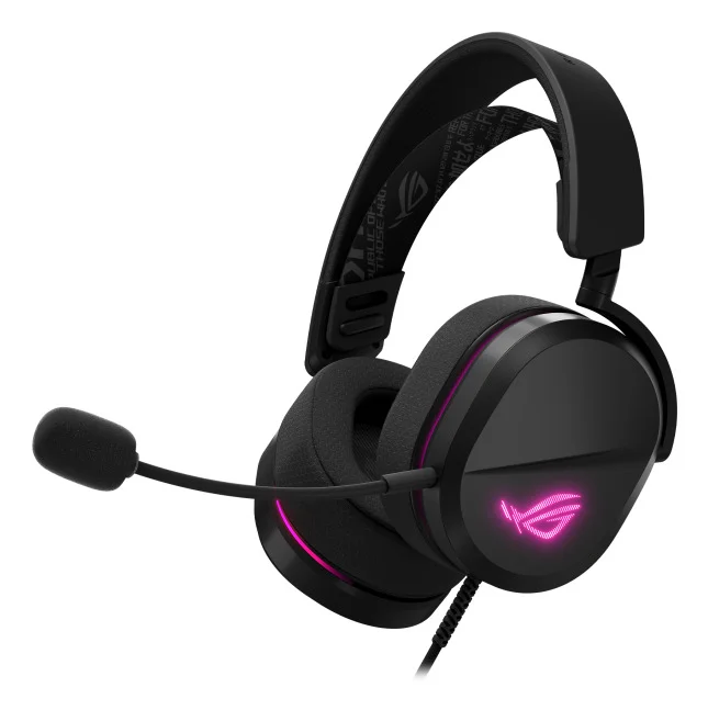 ASUS ROG Pelta Core Gaming Headset - 50mm Drivers USB-C Wired with Aura RGB - 90YH04E0-BHUA00, image 1 of 1