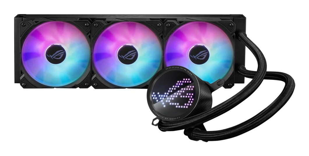 Asus ROG Ryuo III 360 ARGB 360mm Liquid CPU Cooler - Black, image 1 of 1
