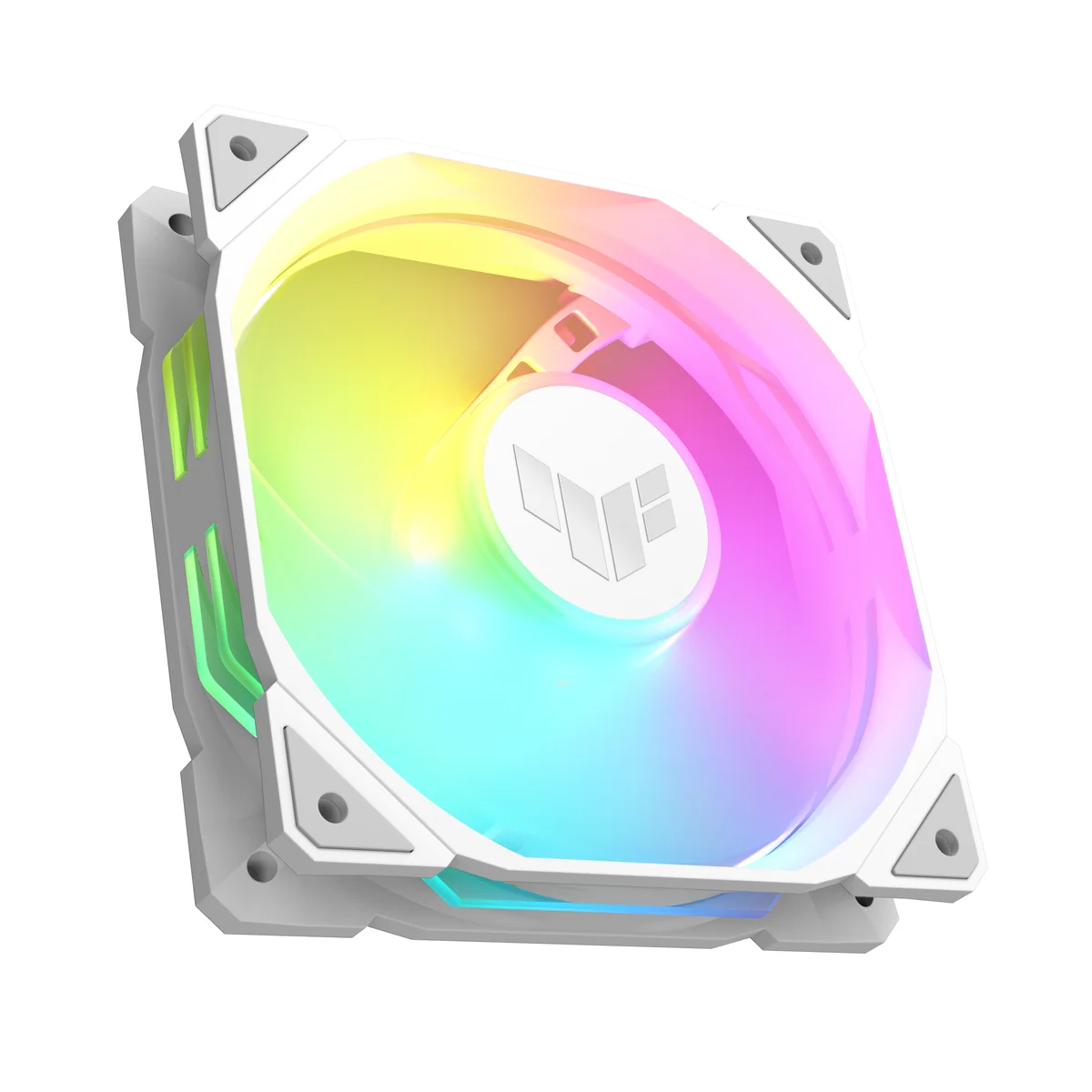 ASUS TUF Gaming TR120 120mm ARGB Reverse Flow PWM Fan - Single Pack - White, image 1 of 1