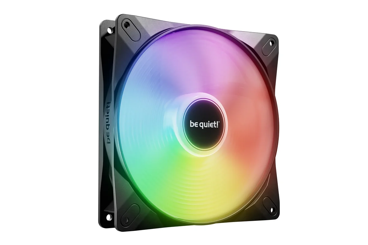 be quiet! Light Wings ARGB LX 120mm PWM High Speed Fan - Black - BL123, image 1 of 1