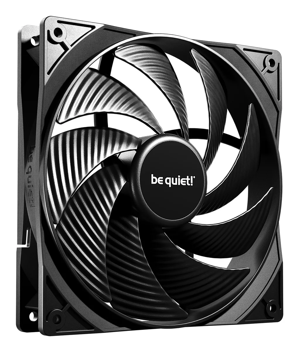 be quiet! Pure Wings 3 140mm PWM High Speed Triple Pack Fan - Black - BL138, image 1 of 1