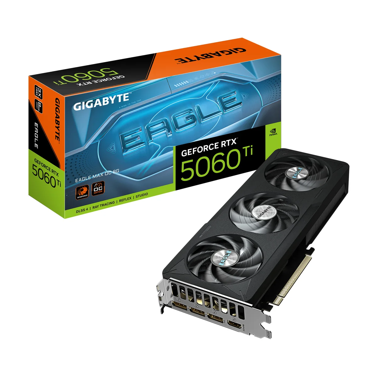Gigabyte GeForce RTX 5060 Ti Eagle MAX OC 8G Graphics Card, image 1 of 1