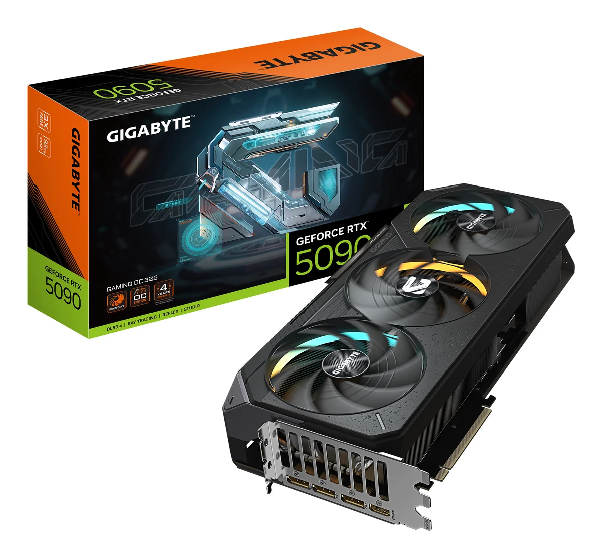 Gigabyte GeForce RTX 5090 GAMING OC 32G GDDR7 Graphics Card - GV-N5090GAMING OC-32GD, image 1 of 1