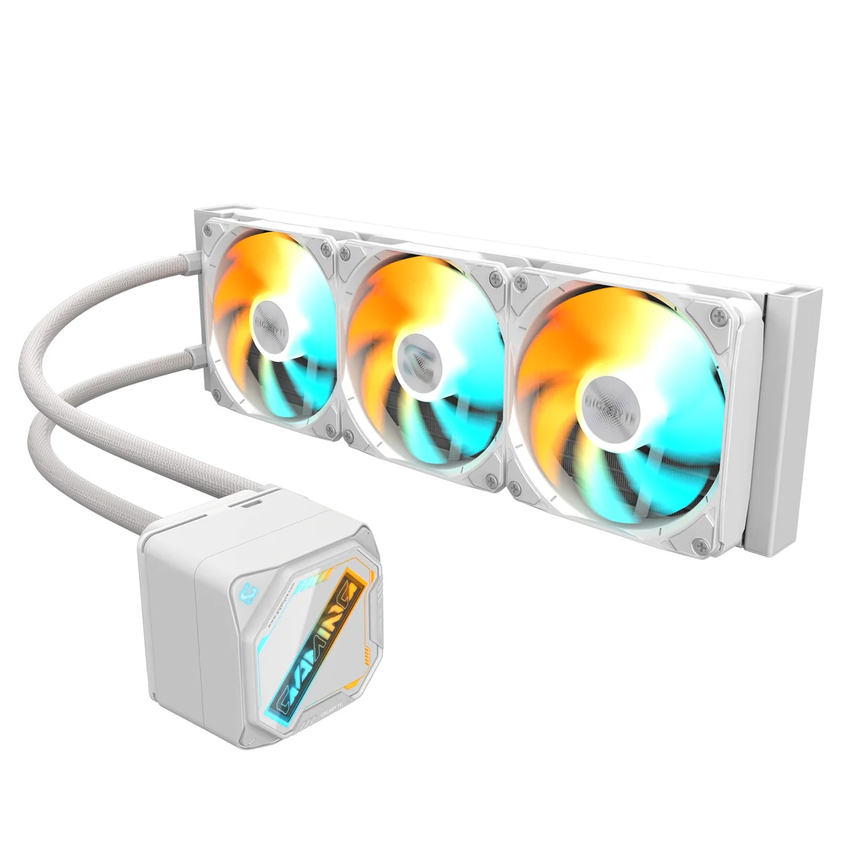 GIGABYTE GP-GIGABYTE GME ICE 360 ARGB All-in-One Liquid CPU Cooler - White - GP-GIGABYTE GME 360I, image 1 of 1