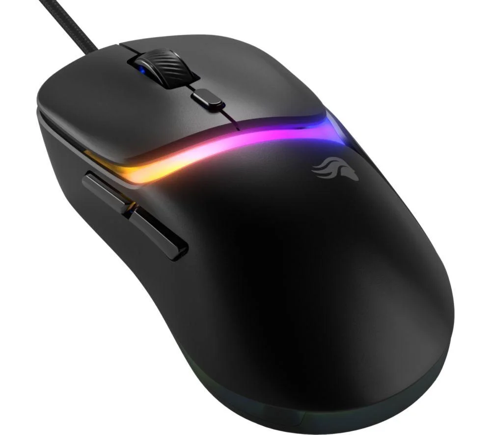 GLORIOUS Model D3 RGB Optical Gaming Mouse - Black, Black, image 1 of 1
