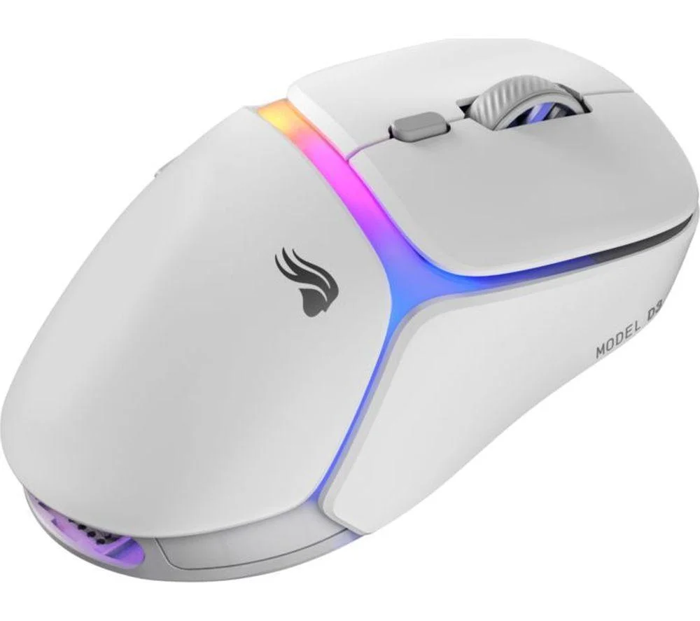 GLORIOUS Model D3 RGB Wireless Optical Gaming Mouse, White, image 1 of 1