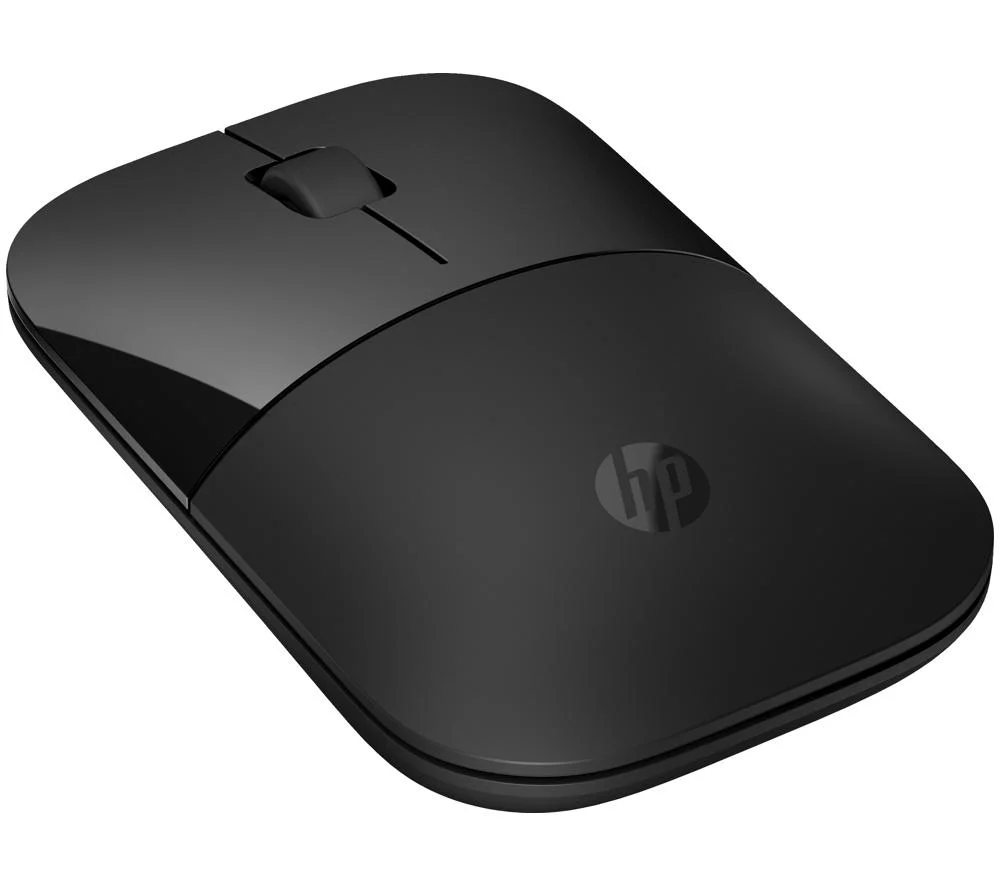 HP Z3700 Wireless Optical Mouse - Black, Black, image 1 of 1