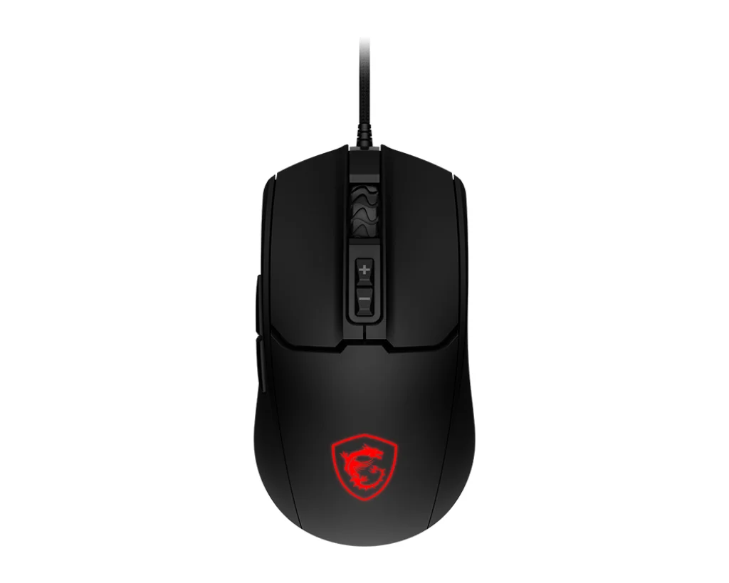 MSI FORGE GM100 Wired RGB Gaming Mouse - 6400 DPI 7 Programmable Buttons - Black, image 1 of 1