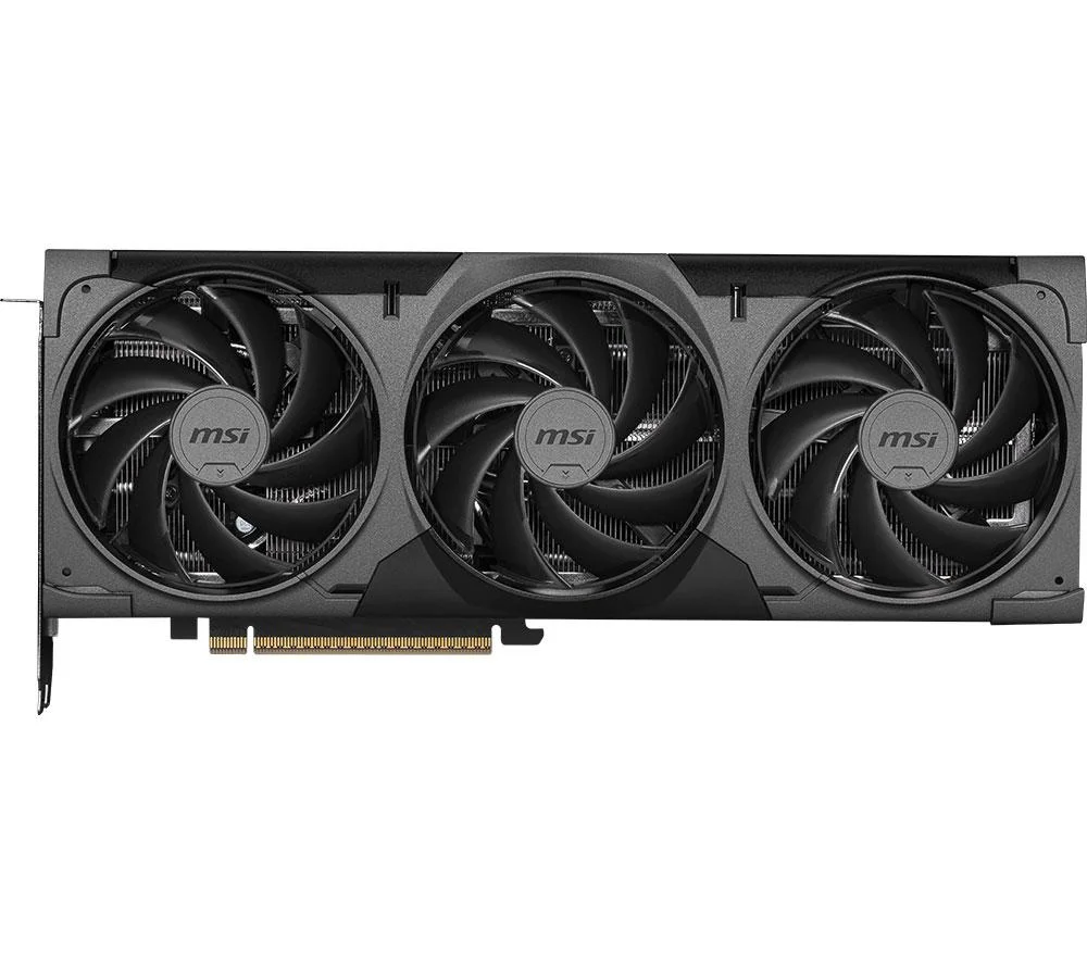 MSI GeForce RTX 5080 16 GB VENTUS 3X OC Graphics Card - Black, Silver/Grey, image 1 of 1