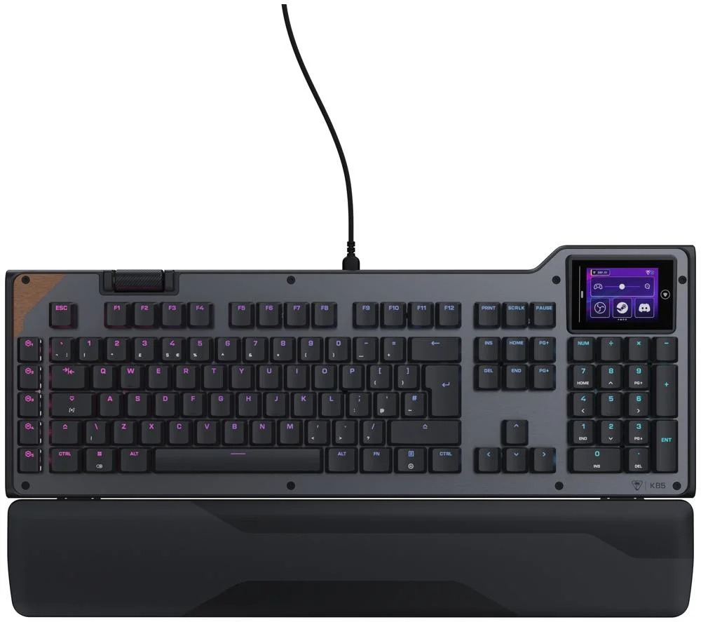TURTLE BEACH Command Series KB5 Mechanical Gaming Keyboard - Black, Black, image 1 of 1