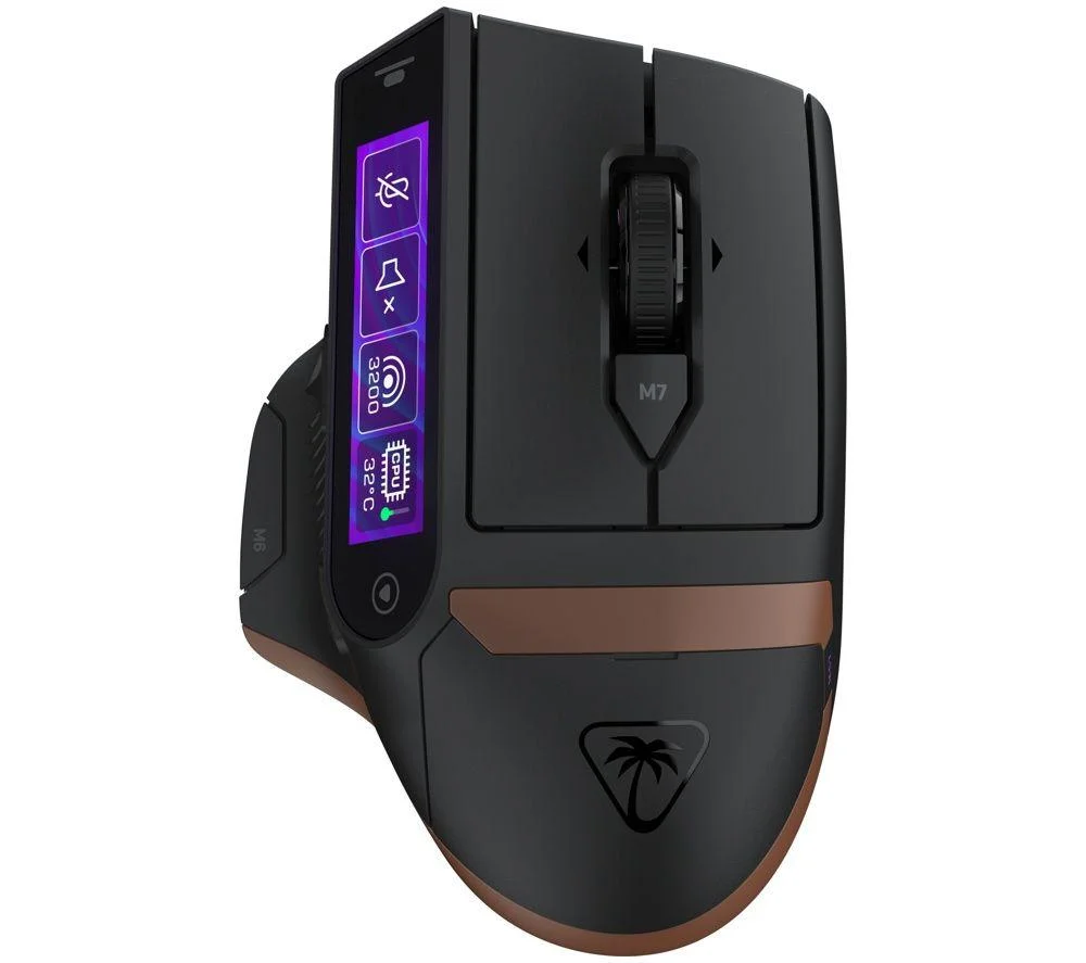 TURTLE BEACH Command Series MC7 Wireless Optical Gaming Mouse - Black & Copper, Black, image 1 of 1