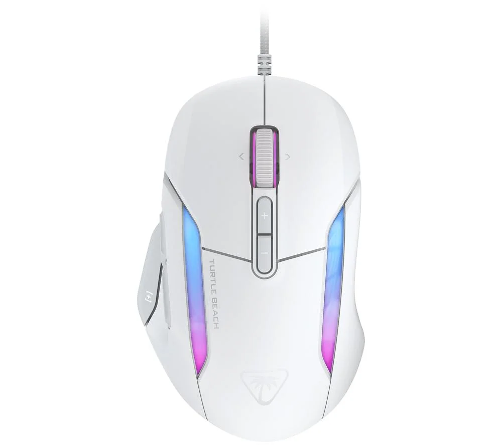 TURTLE BEACH Kone II RGB Optical Gaming Mouse - White, White, image 1 of 1