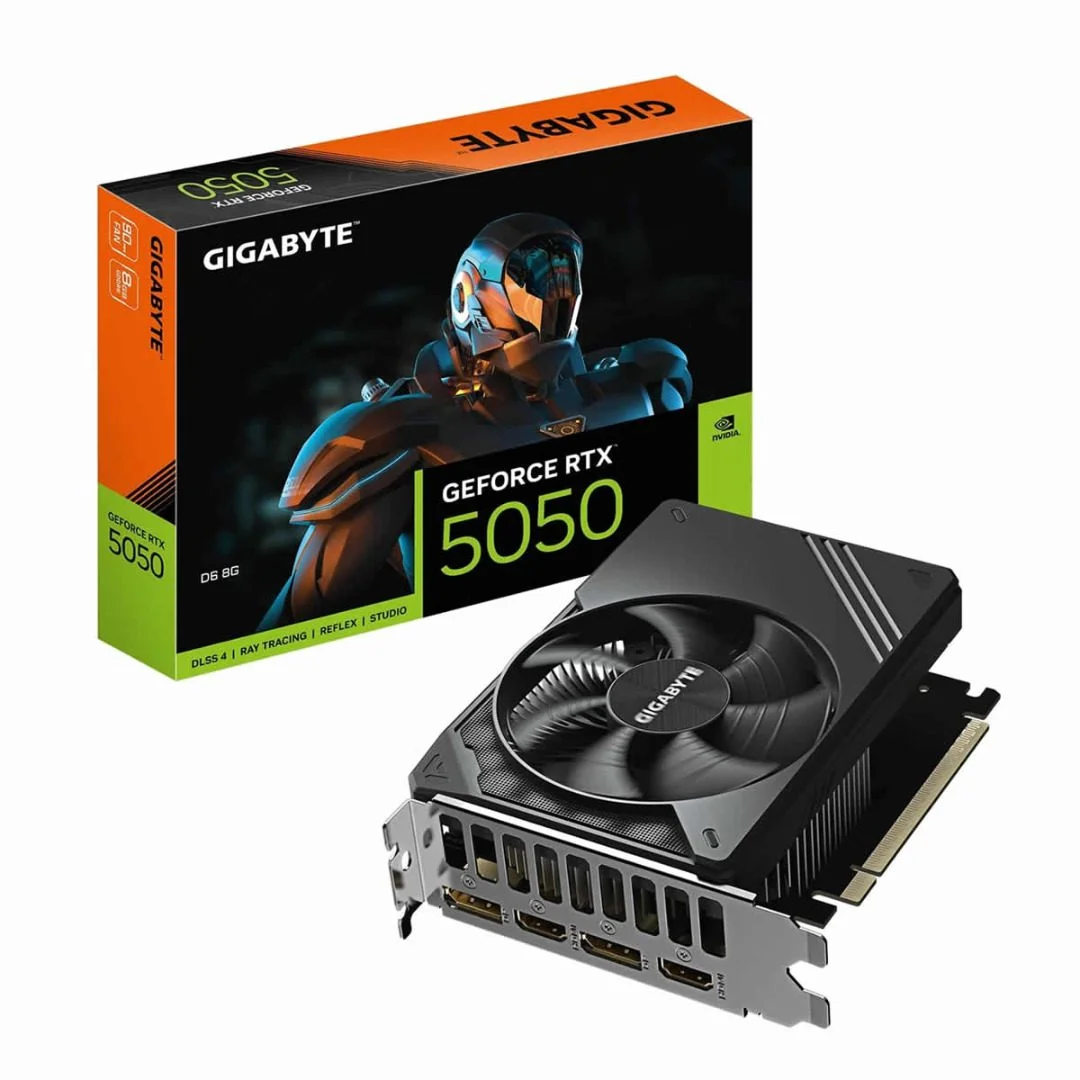 Gigabyte NVIDIA RTX 5050 D6 8GB GDDR6 GPU Graphics Card, image 1 of 1