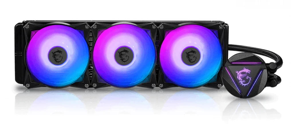 MSI MAG CoreLiquid 360R V2 ARGB Performance Intel AMD Liquid AIO CPU Cooler - 360mm, image 1 of 1