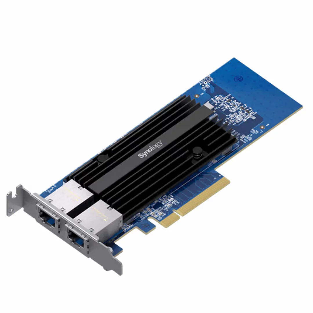 Synology E10G30-F2 PCI-e Dual-Port 10GbE SFP+ Ethernet network Adapter Card, image 1 of 1